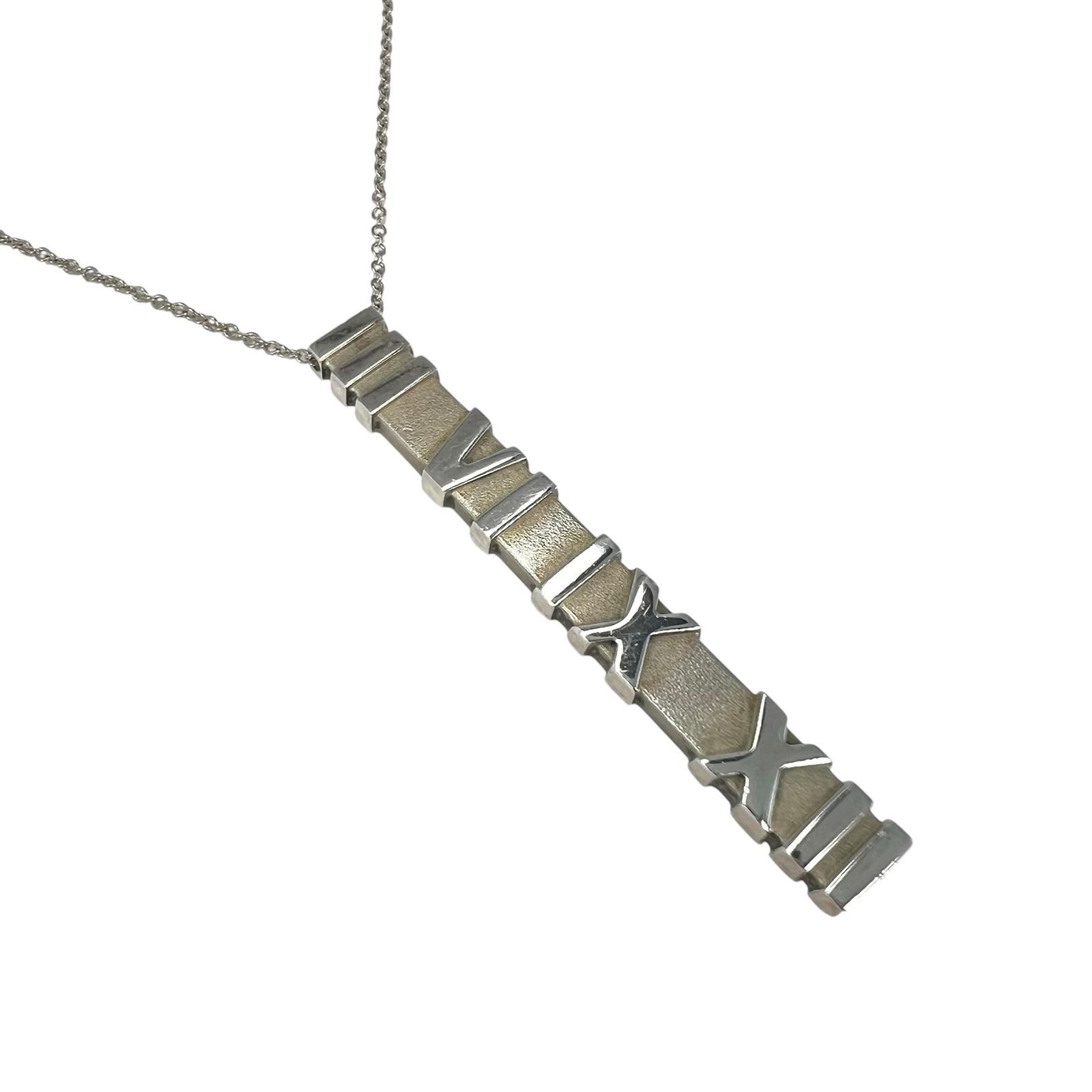 TIFFANY&Co. ティファニー アトラスバー ネックレス シルバー925 シルバー【中古】 レディース 19,832円