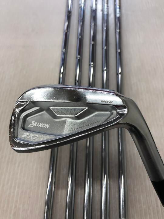 ダンロップ　SRIXON ZX7 Mk2　ダイナミックゴールド D.S.T.(NEWデザイン)　S200フレックス　アイアンセット　中古　ゴルフドゥ！NEXT昭島武蔵野店【最短即日発送】