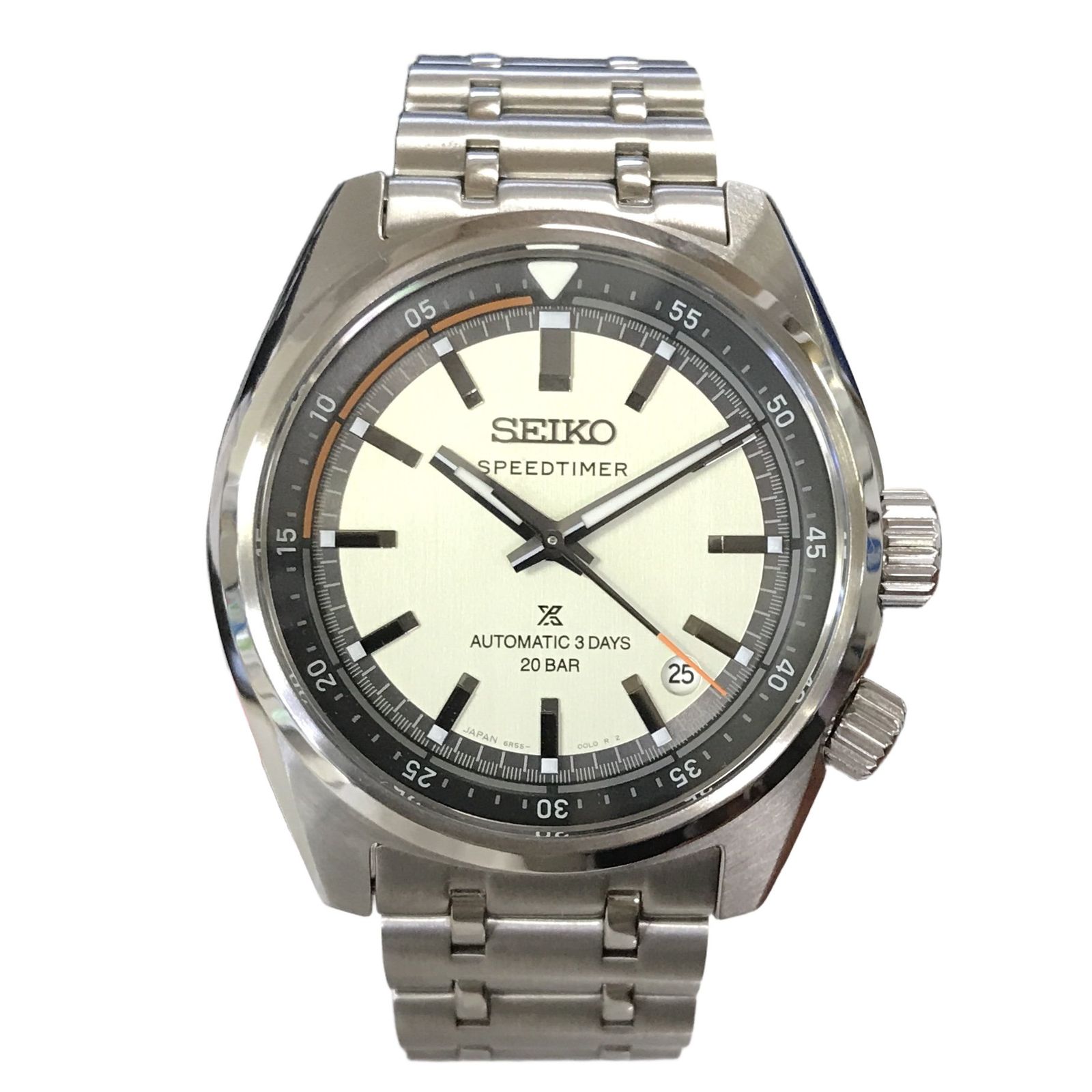 セイコー SEIKO プロスペックス スピードタイマー 6R55-00L0 自動巻 メンズ 腕時計 稼働 中古 良好 T11486382 74,690円