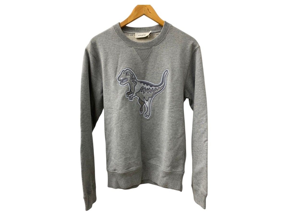 コーチ COACH 18AW Coach Rexy Sweat Shirt 34255HGR スウェット グレー Sサイズ 201MT-6415 10,296円