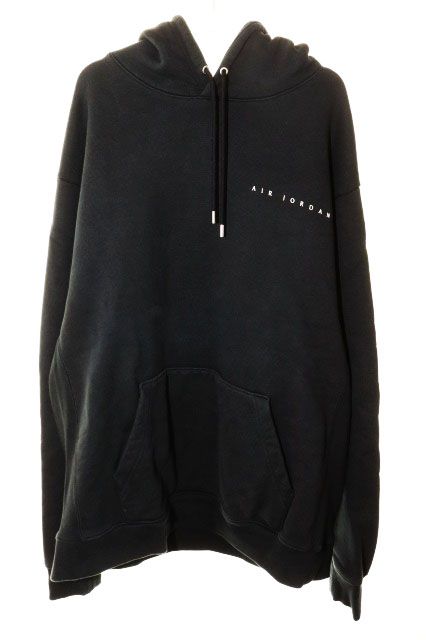 ナイキ NIKE × UNION JORDAN LA FLEECE HOODIE BLACK XL DV7334-010 ユニオン ジョーダン フリース フーディー パーカー ブラック 【ブランド古着ベクトル】【中古】260803