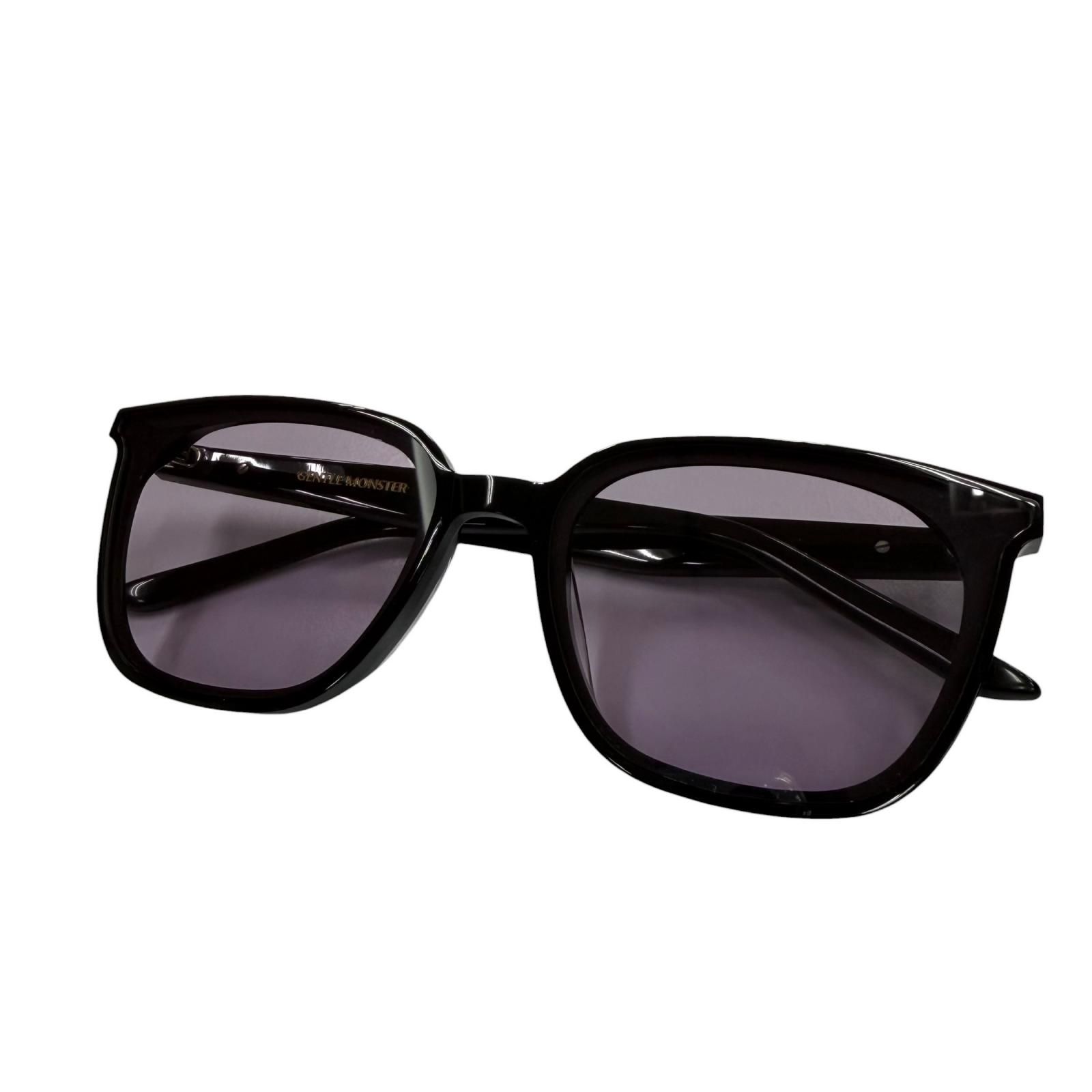 極美品▼GENTLE MONSTER ジェントルモンスター ALMA ウェリントン アイウェア サングラス ブラック シルバー 63□17-146 度なし メンズ 23,652円
