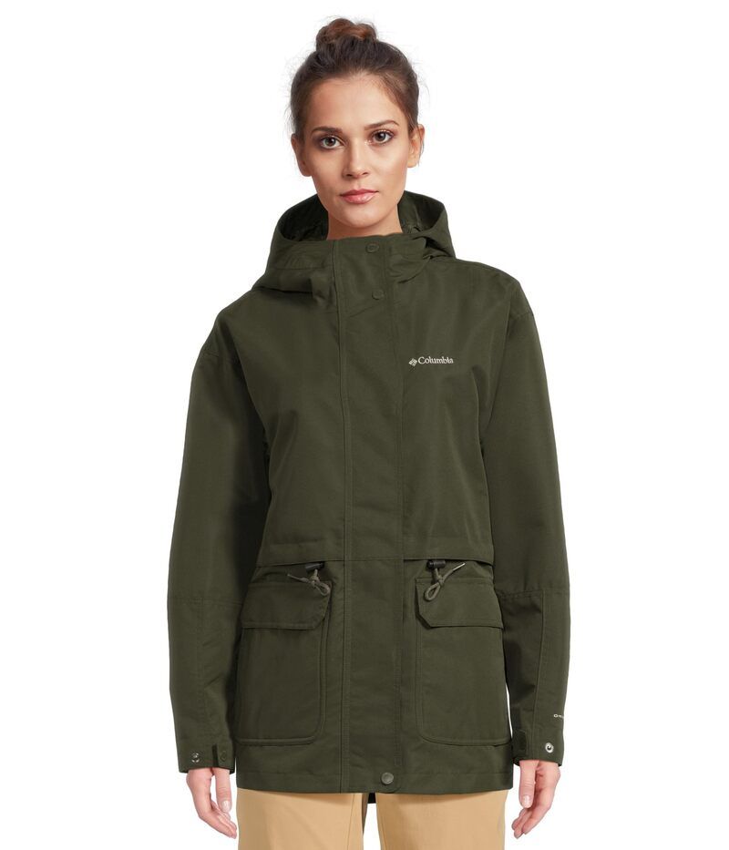 コロンビア レディース アウター コート ジャケット Columbia Drop Ridge II Interchange Jacket Greenscape