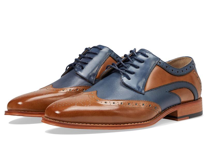 ステイシーアダムス メンズ シューズ オックスフォード レース Stacy Adams Ivingale Wing Tip LaceUp Tan Multi タン