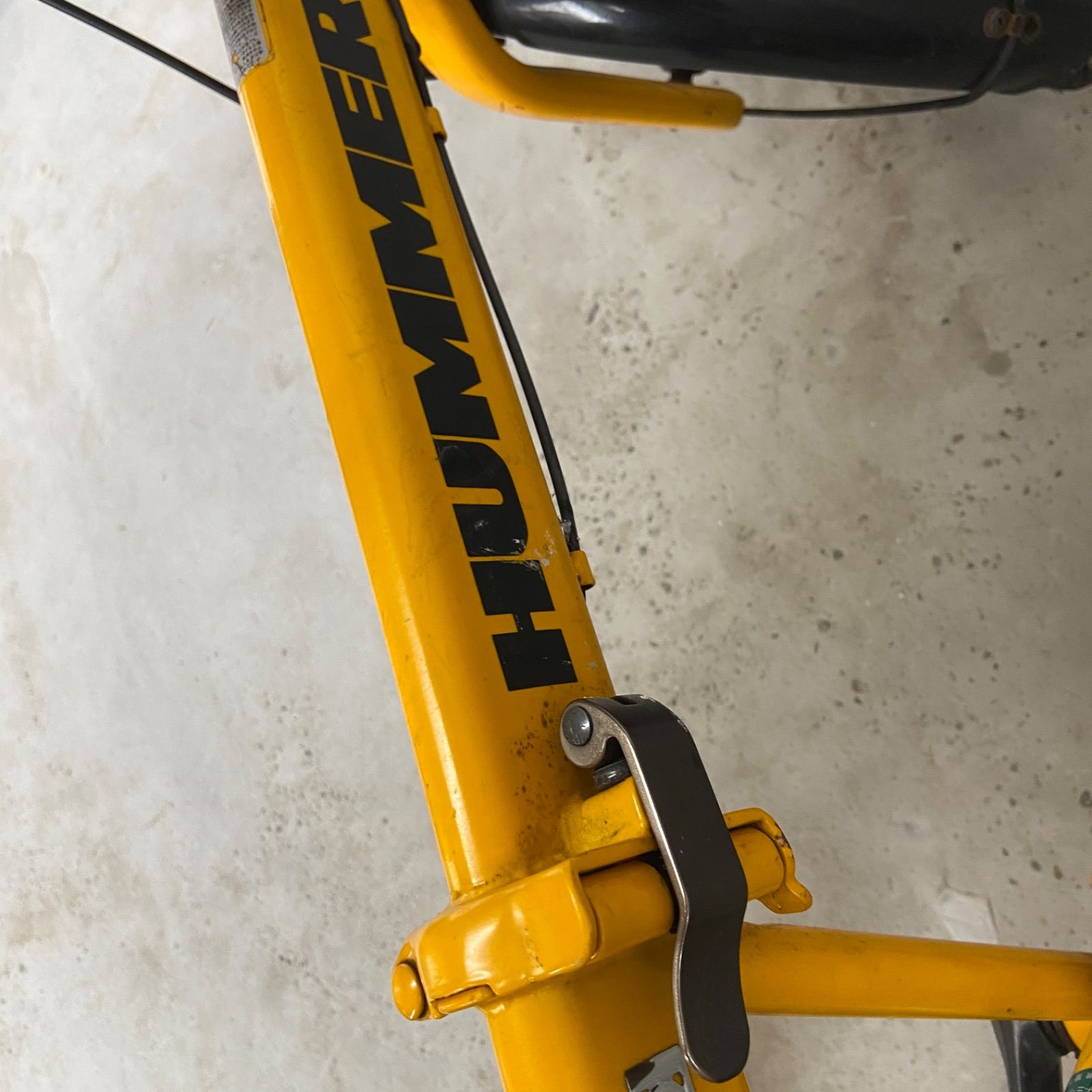 自転車 【引取限定】HUMMER ハマー 20インチ 折りたたみ自転車 6段変速