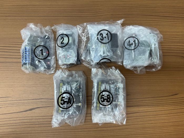 ウルトラメカニックス 6種まとめセット 出動スタンバイ編