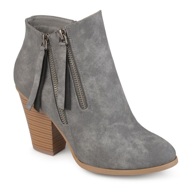 ジュルネ コレクション レディース シューズ ブーツ・レインブーツ アンクル Journee Collection Vally Womens Ankle Boots Gray グレー