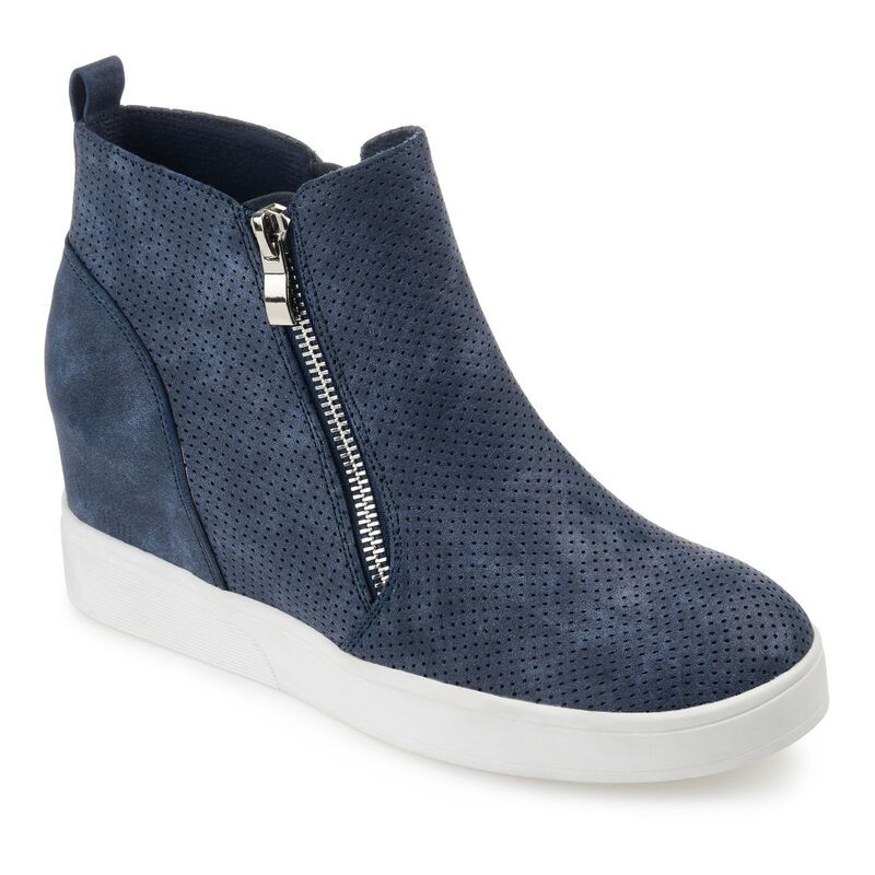 ジュルネ コレクション レディース シューズ スニーカー Journee Collection Pennelope Womens Hidden Wedge Shoes Blue ブルー