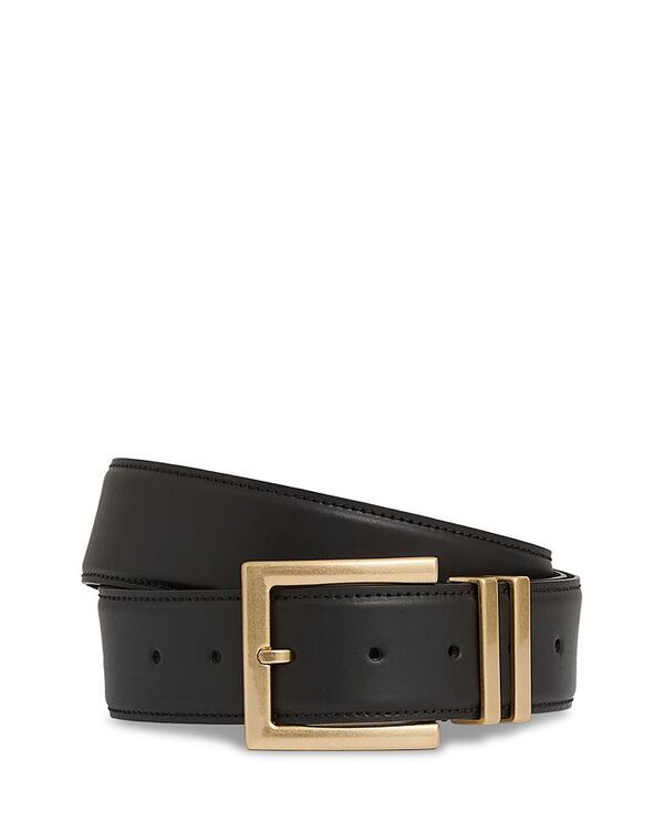 レイス レディース アクセサリー ベルト レザー REISS Brompton Leather Belt Chocolate チョコレート