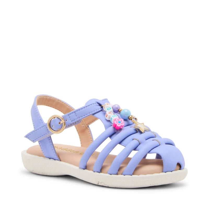 マッデンガール レディース シューズ サンダル madden girl MTRIVER Girls Slingback Beaded Strappy Sandals Purple パープル