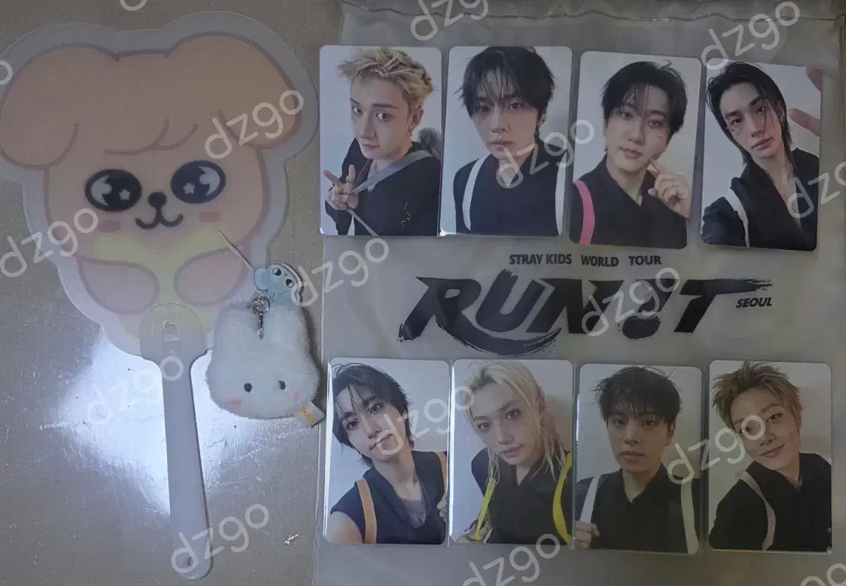 straykids run it concert gift day2 set