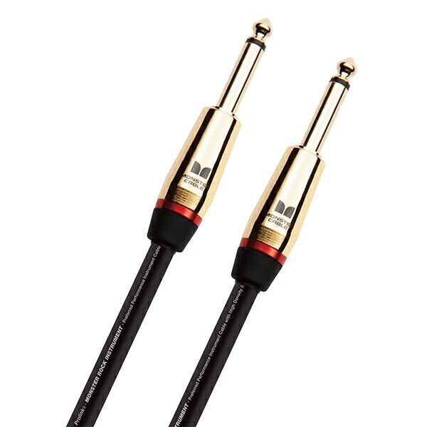【正規輸入品】 MONSTER CABLE モンスターケーブル M ROCK2-21 ギター用シールド ストレート-ストレート 6.4m