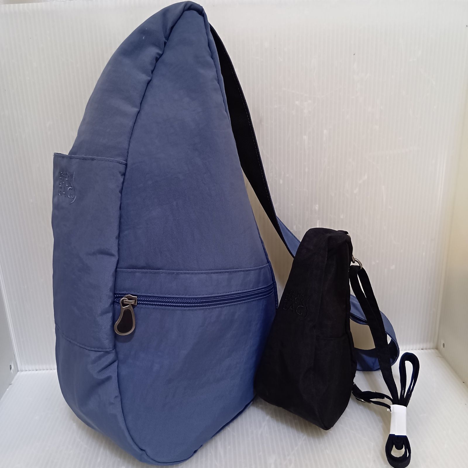 HEALTHY BACK BAG ヘルシーバックバッグ ボディバッグ ワンショルダー しずく型 2点セット 6303 S / 6100 MB