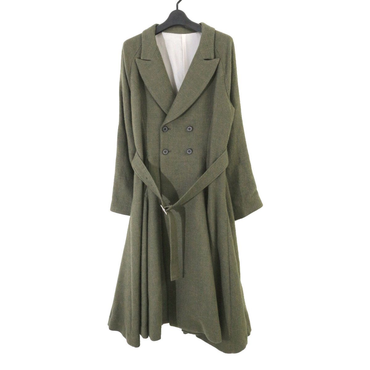 hazama 2019-20AW 経年真価の揺らめくコート チャコール hazama ハザマ 2019-20AW 経年真価の揺らめくコート - メルカリ