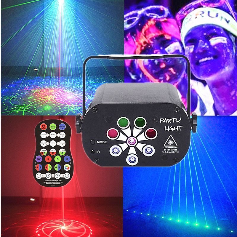 新作推薦120パターン led レーザープロジェクター usb充電 サウンド ディスコ パーティ☆1点