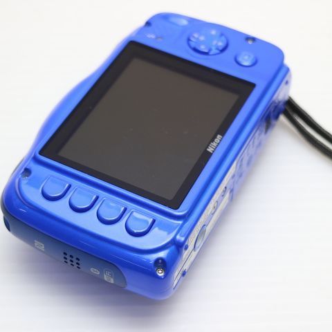 美品 COOLPIX W100 ブルー 即日発送 コンデジ Nikon 本体 土日祝発送OK