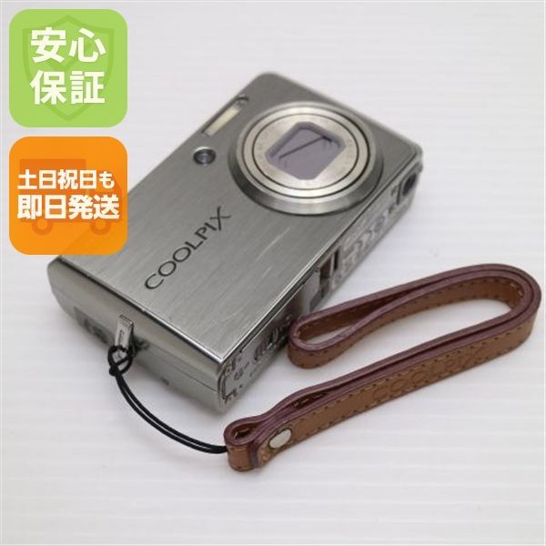 美品 COOLPIX S600 チタンシルバー 即日発送 Nikon デジカメ デジタルカメラ 本体 土日祝発送OK
