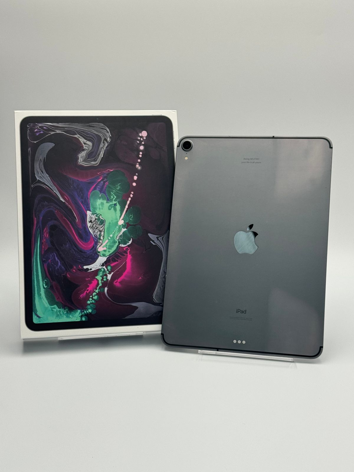 【訳あり箱付き中古D】iPad Pro 11-inch 第1世代 256GB スペースグレイ wifi+Cellular バッテリー【86%】 SIMフリー 白ロム 19,980円