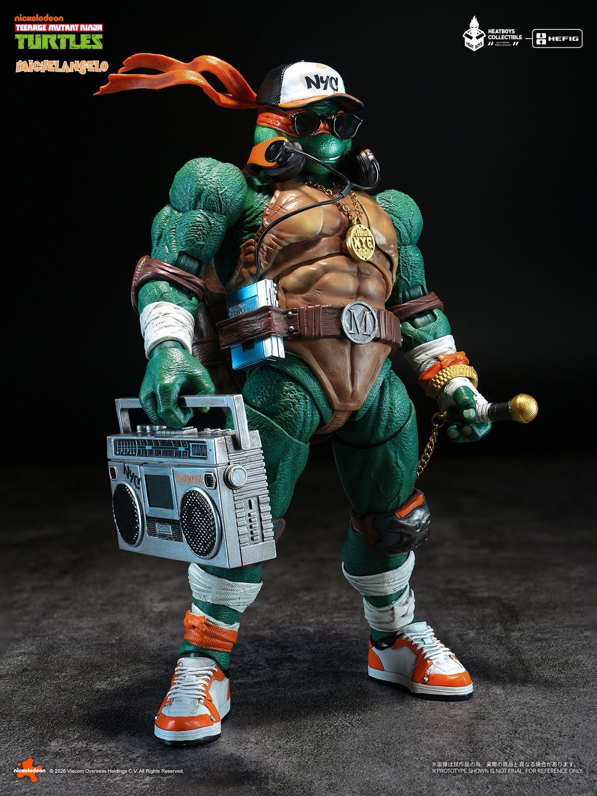 【予約】【新品】HEATBOYS ミュータント・タートルズ ミケランジェロ 豪華版【正規品】