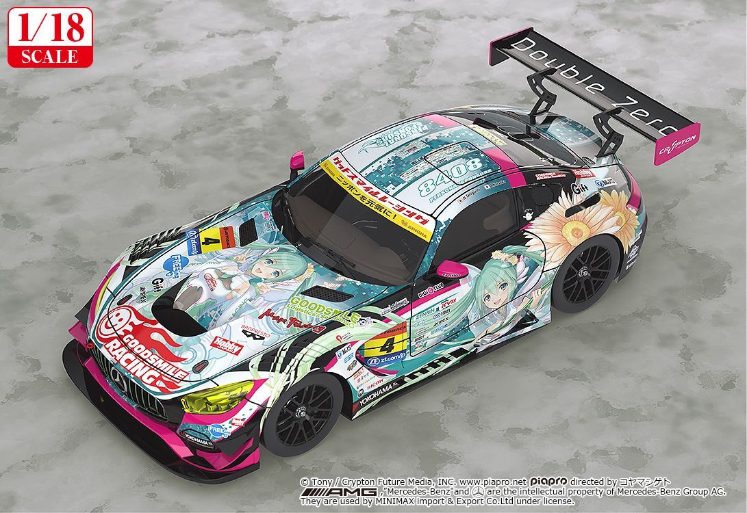 【予約】【新品】【再販】GOOD SMILE RACING 初音ミク GTプロジェクト 1/18 グッドスマイル 初音ミク AMG 2017 SUPER GT Ver.（決済方法限定販売）【正規品】 42,900円