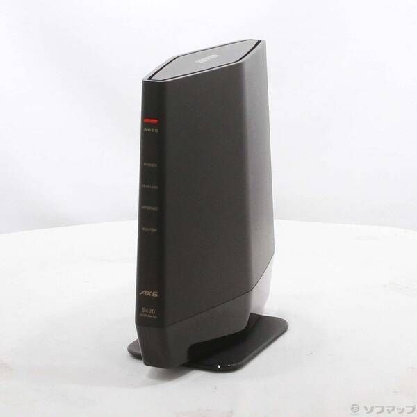 中古 Wi-Fi 6ルーター WSR-5400AX6S マットブラック BUFFALO - メルカリ