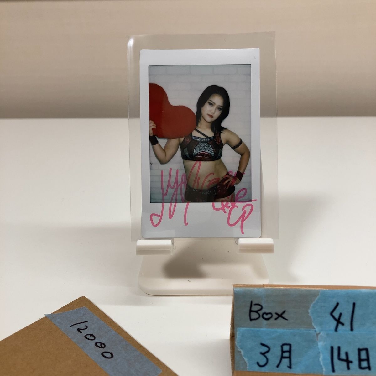 2023 BBM 山下実優 7/10 直筆サインカード 東京女子プロレス Ambitious!! チェキ カード