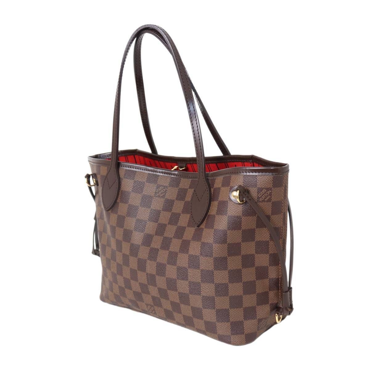 LOUIS VUITTON/ルイヴィトン ネヴァーフルPM　トートバッグ ダミエ エベヌ N51109 VI2151 保存袋 ES Bランク 87,450円