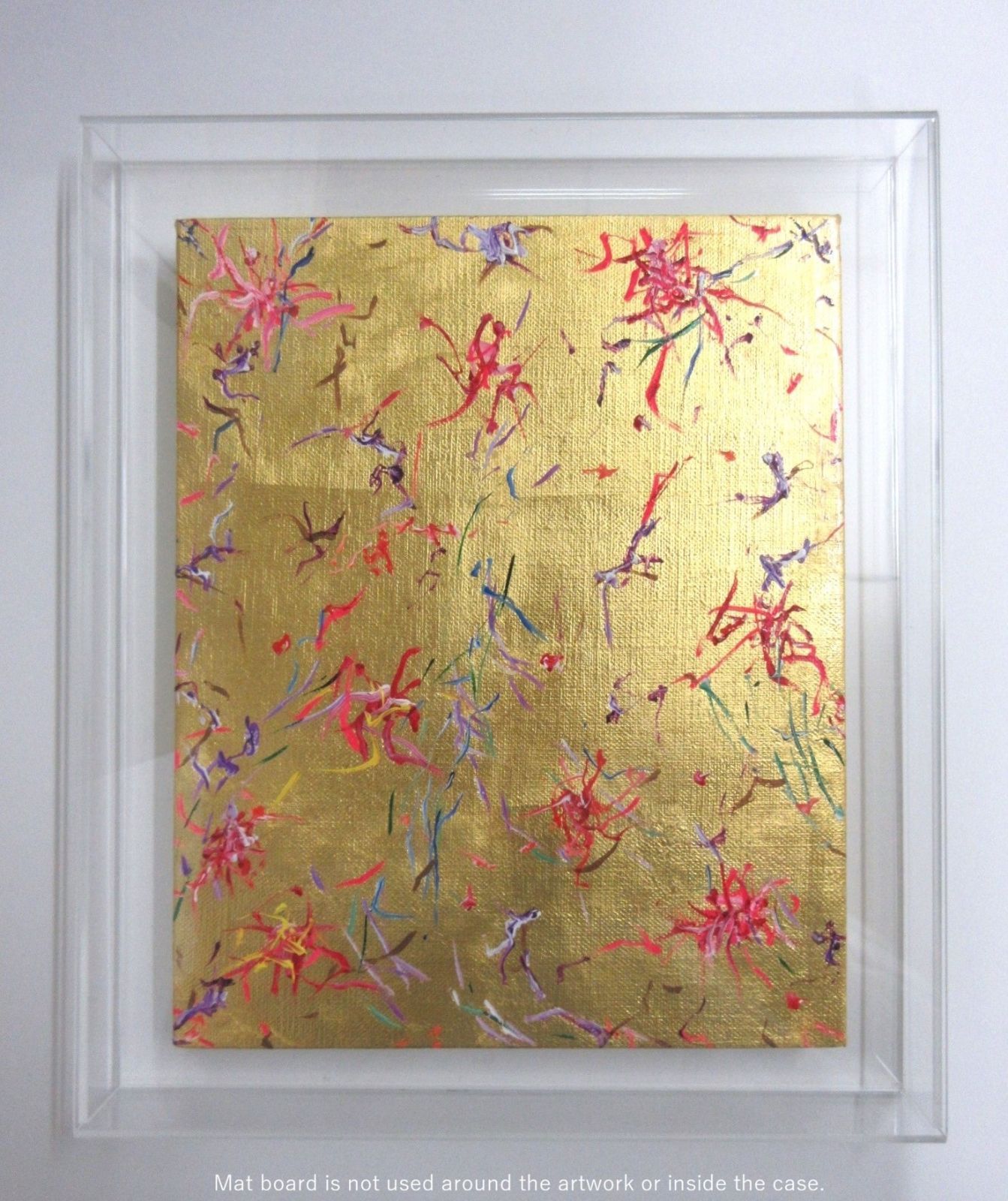 Gold leaf artwork. 　Gold leaf craftsmanship. 　Kanazawa, Japan. A contemporary art piece created using pure gold leaf.