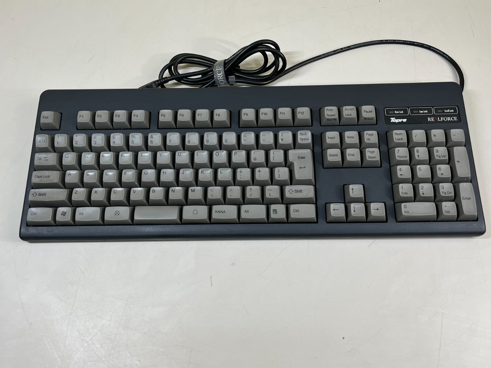 ◇Topre REALFORCE YK0100 Japanese keyboard PC connection/all keys confirmed