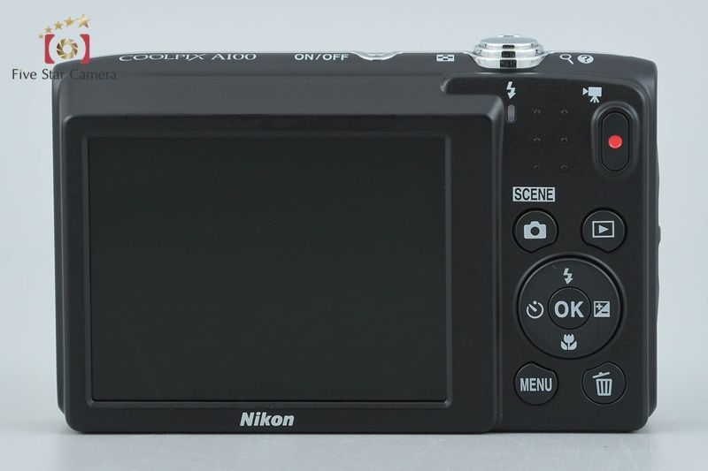 【中古】Nikon ニコン COOLPIX A100 シルバー コンパクトデジタルカメラ