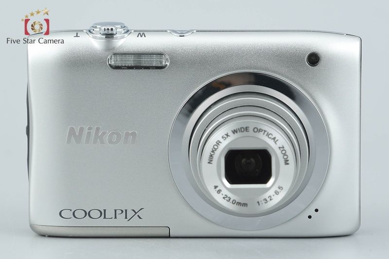 【中古】Nikon ニコン COOLPIX A100 シルバー コンパクトデジタルカメラ