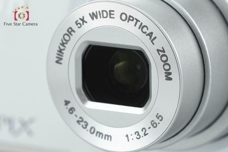【中古】Nikon ニコン COOLPIX A100 シルバー コンパクトデジタルカメラ