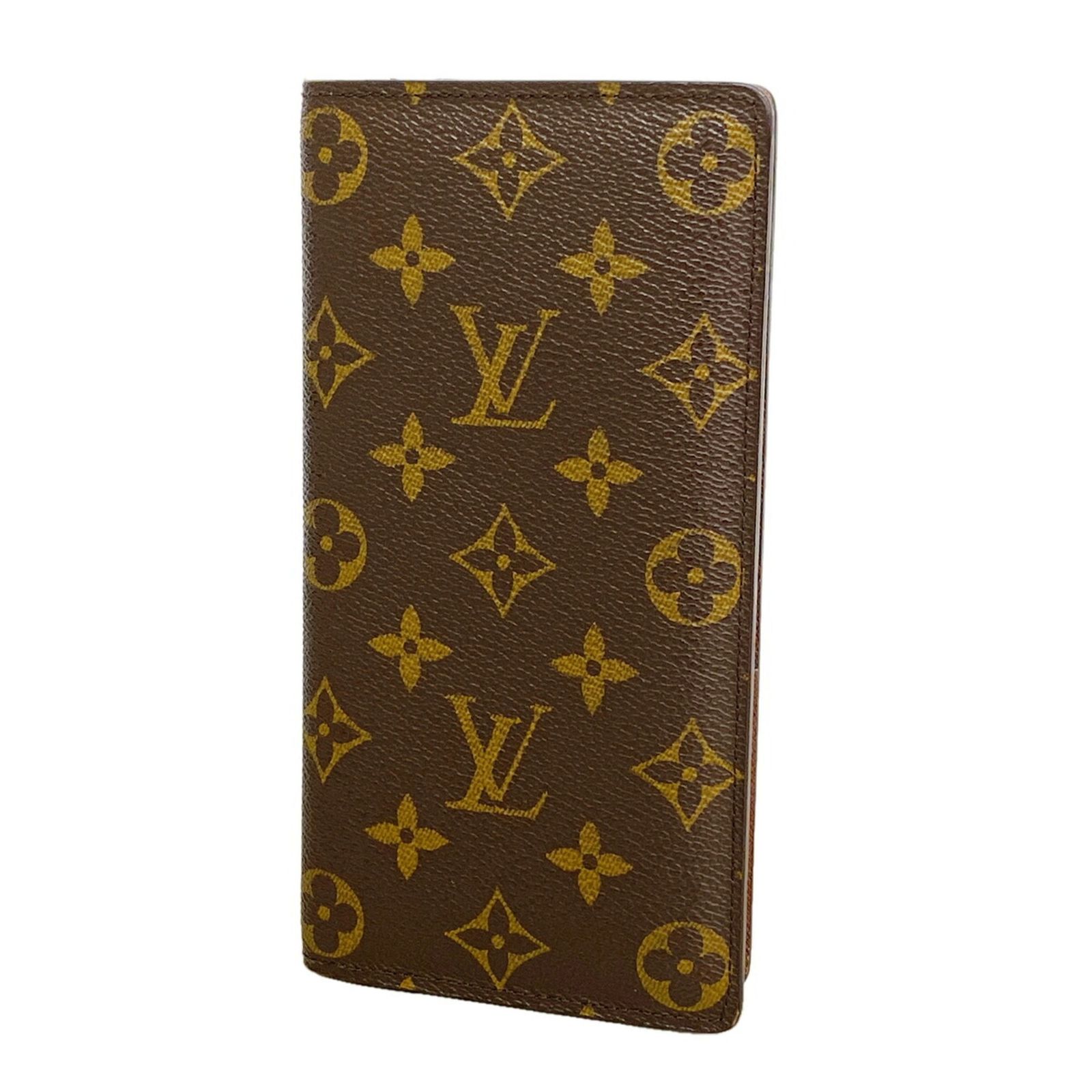 ルイ・ヴィトン(Louis Vuitton) ルイ・ヴィトン 長財布 モノグラム ポルトフォイユブラザ M66540 ブラウン メンズ