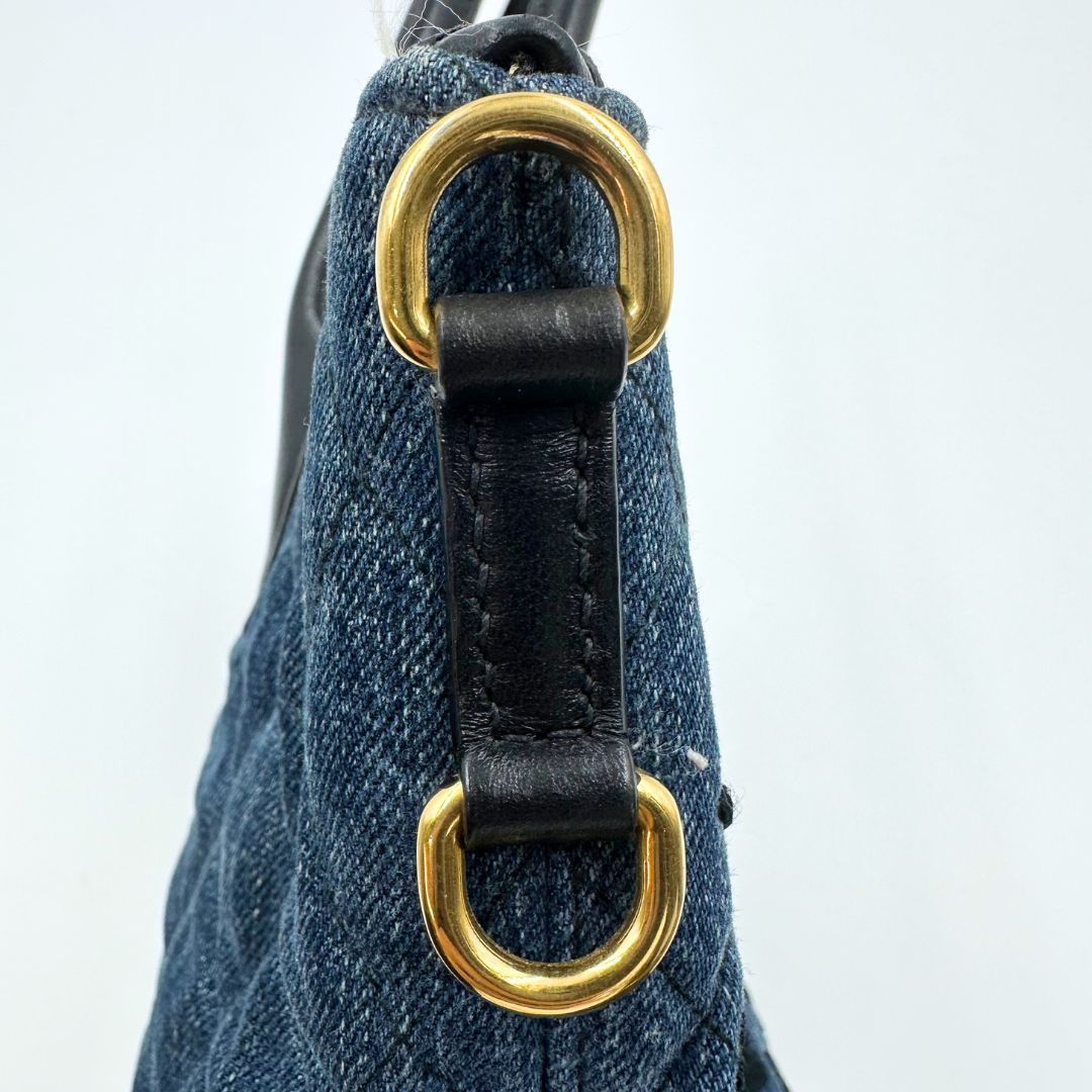 美品】Prada コルセール デニム 2WAY ハンドバッグ 刺繍 - メルカリ