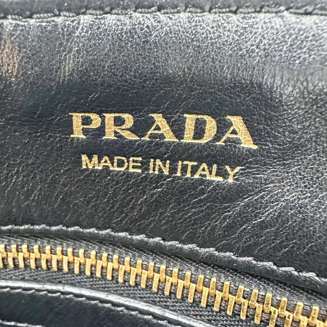 美品】Prada コルセール デニム 2WAY ハンドバッグ 刺繍 - メルカリ
