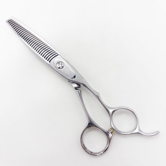 【内海ウツミUTSUMI】RD30 トリミングシザー 右利き セニング トリマー ペット 6インチ 中古 sc3495