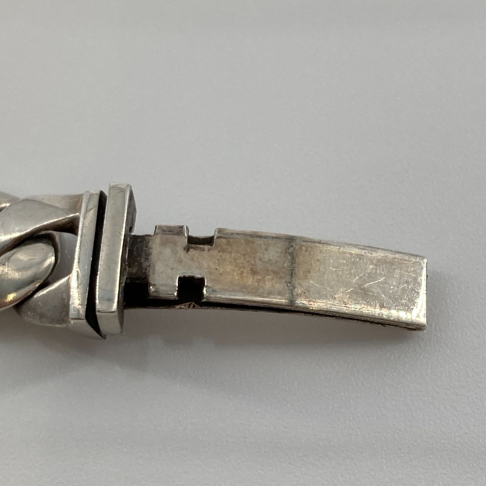 【5％OFFクーポン配布】CHROME HEARTS(クロムハーツ)　ID BABY FLRL CRS　ベイビーIDフローラルクロスブレスレット　SV925　47.0g　シルバー