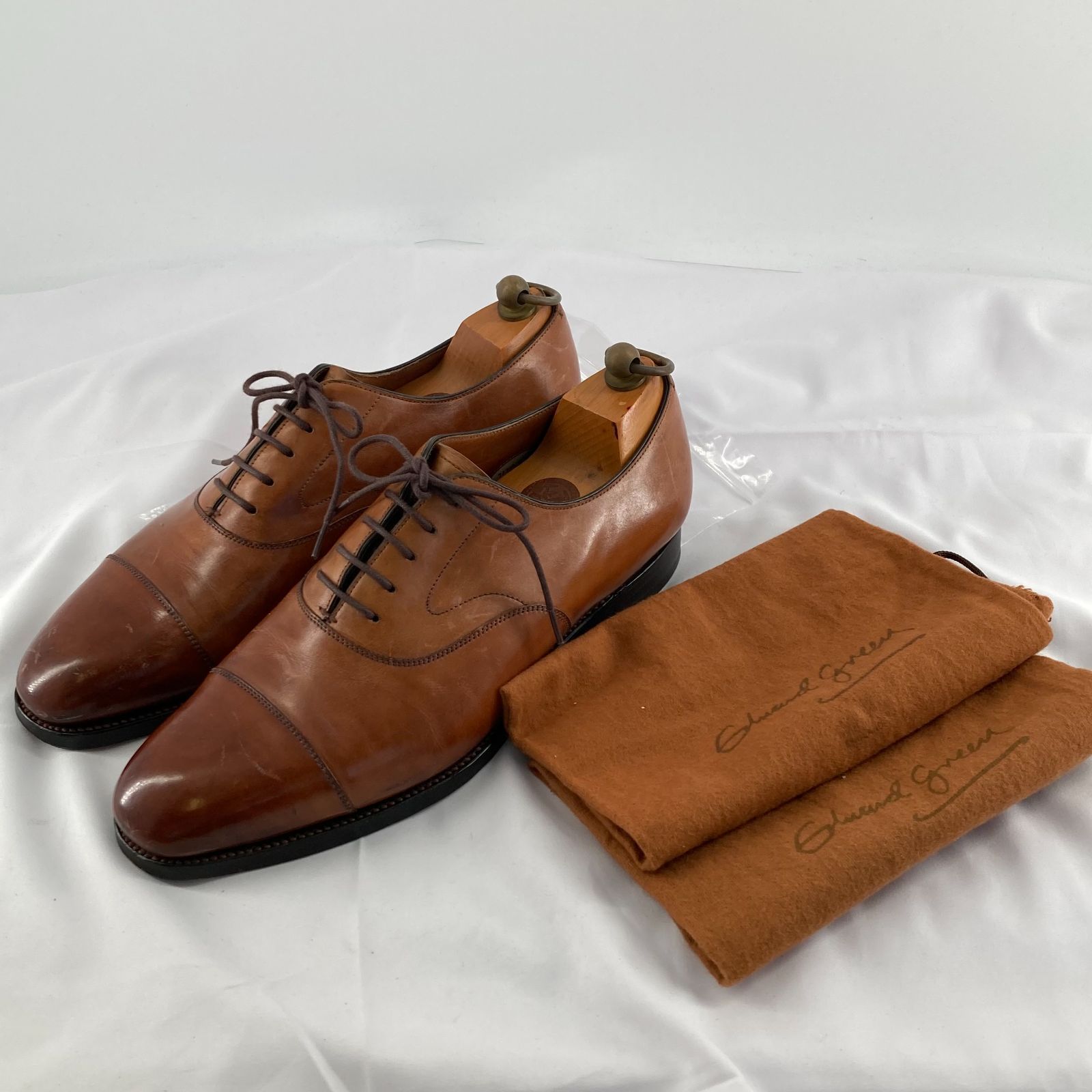 【5％OFFクーポン配布】EDWARD GREEN(エドワード・グリーン)　 CHELSEA　チェルシー　ストレートチップ　レザーローファー　革靴　ラスト606　24688　#UK7　ブラウン
