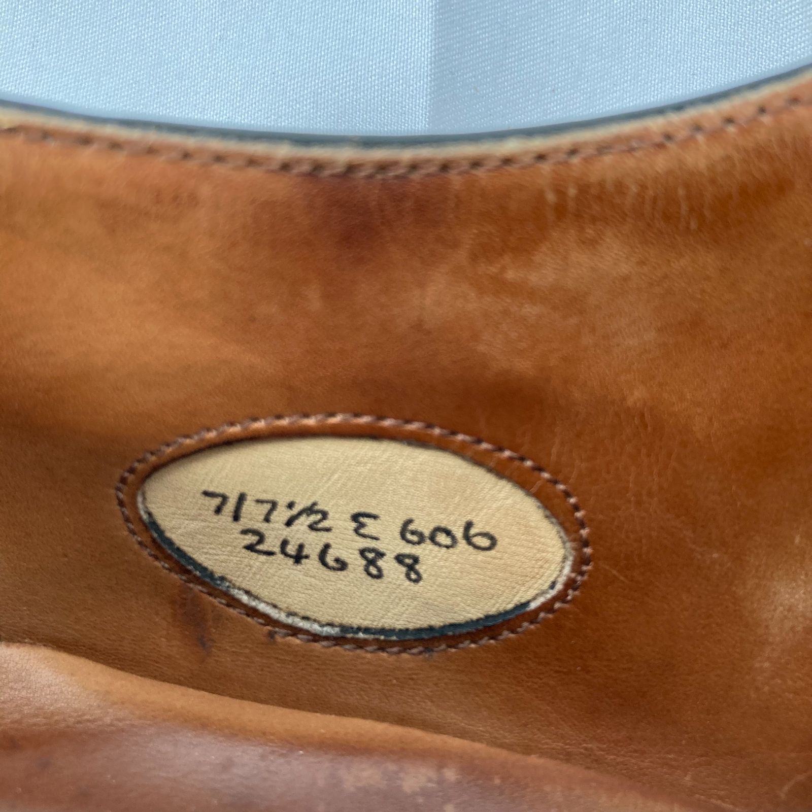 【5％OFFクーポン配布】EDWARD GREEN(エドワード・グリーン)　 CHELSEA　チェルシー　ストレートチップ　レザーローファー　革靴　ラスト606　24688　#UK7　ブラウン