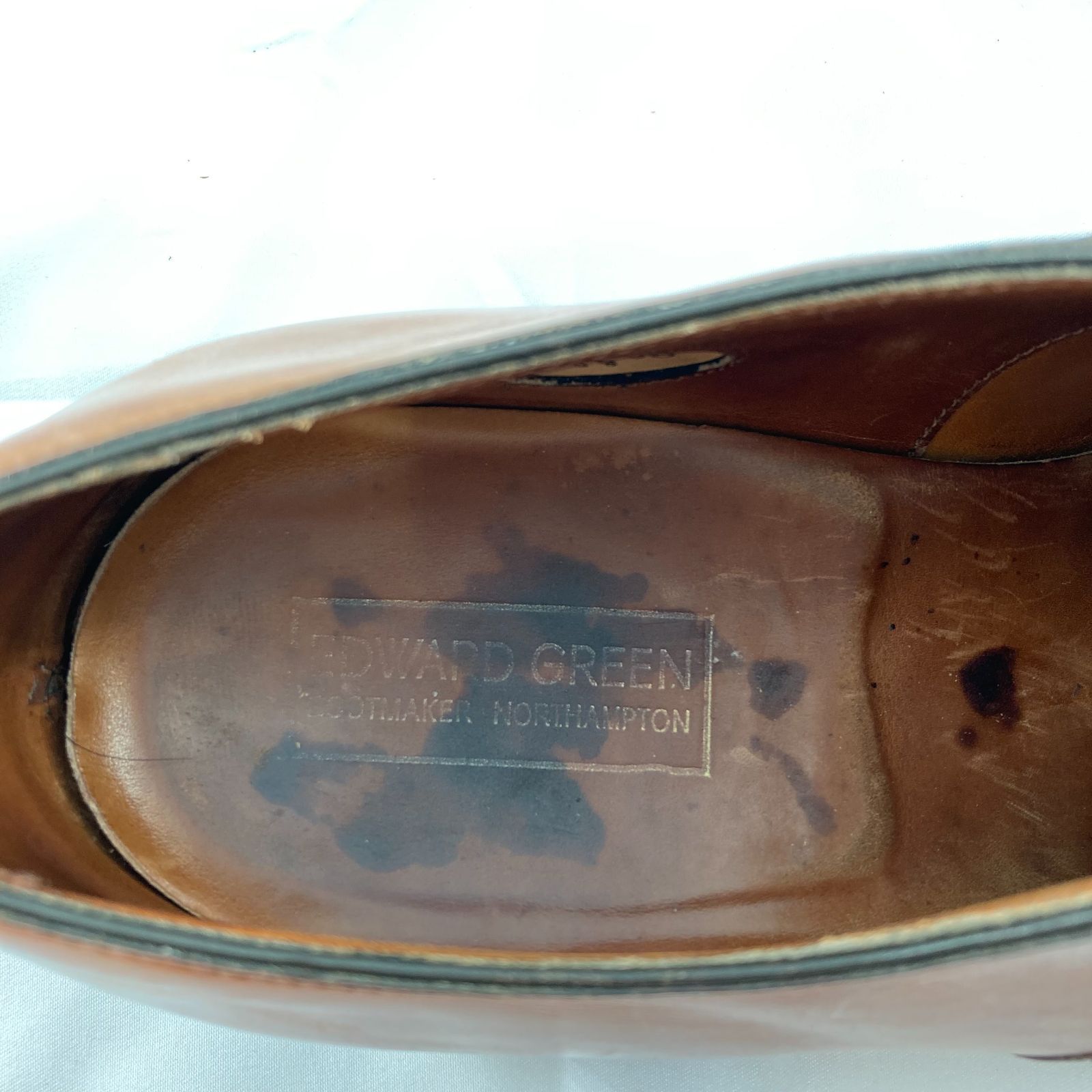 【5％OFFクーポン配布】EDWARD GREEN(エドワード・グリーン)　 CHELSEA　チェルシー　ストレートチップ　レザーローファー　革靴　ラスト606　24688　#UK7　ブラウン