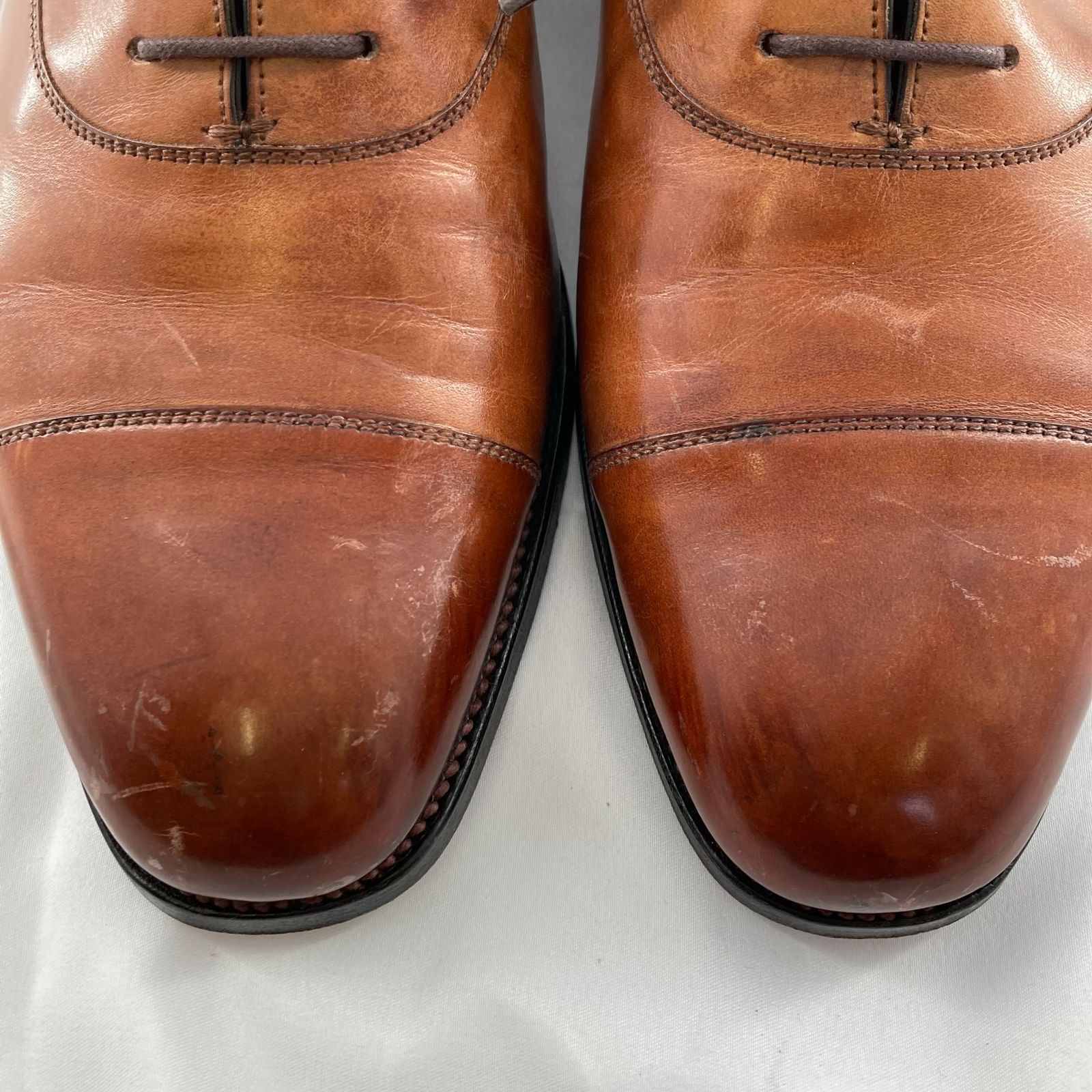 【5％OFFクーポン配布】EDWARD GREEN(エドワード・グリーン)　 CHELSEA　チェルシー　ストレートチップ　レザーローファー　革靴　ラスト606　24688　#UK7　ブラウン