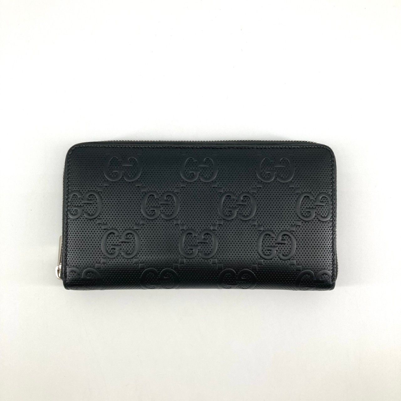 GUCCI（グッチ） GGエンボス 625563 長財布 ブラック