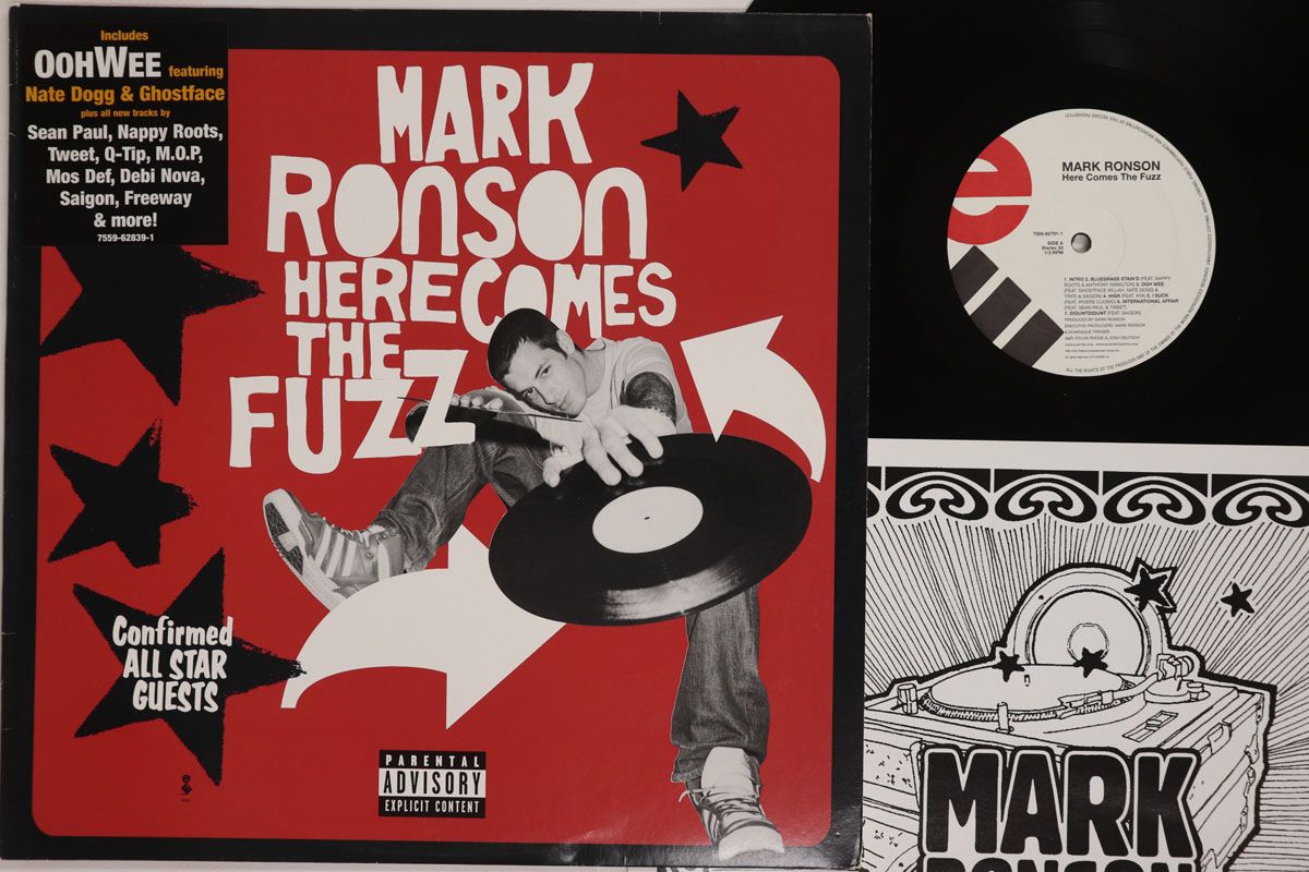 LP Mark Ronson Here Comes The Fuzz 7559627911 ELEKTRA /00260 10,566円