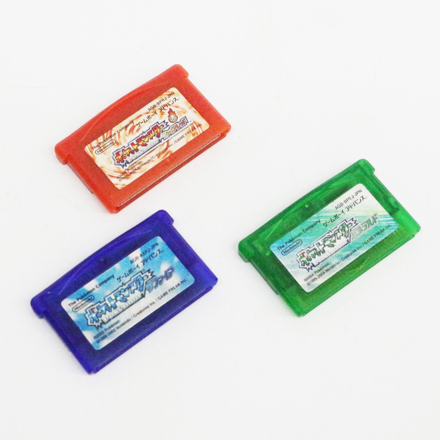 【中古】GBA Pocket Monsters Soft 3点セット