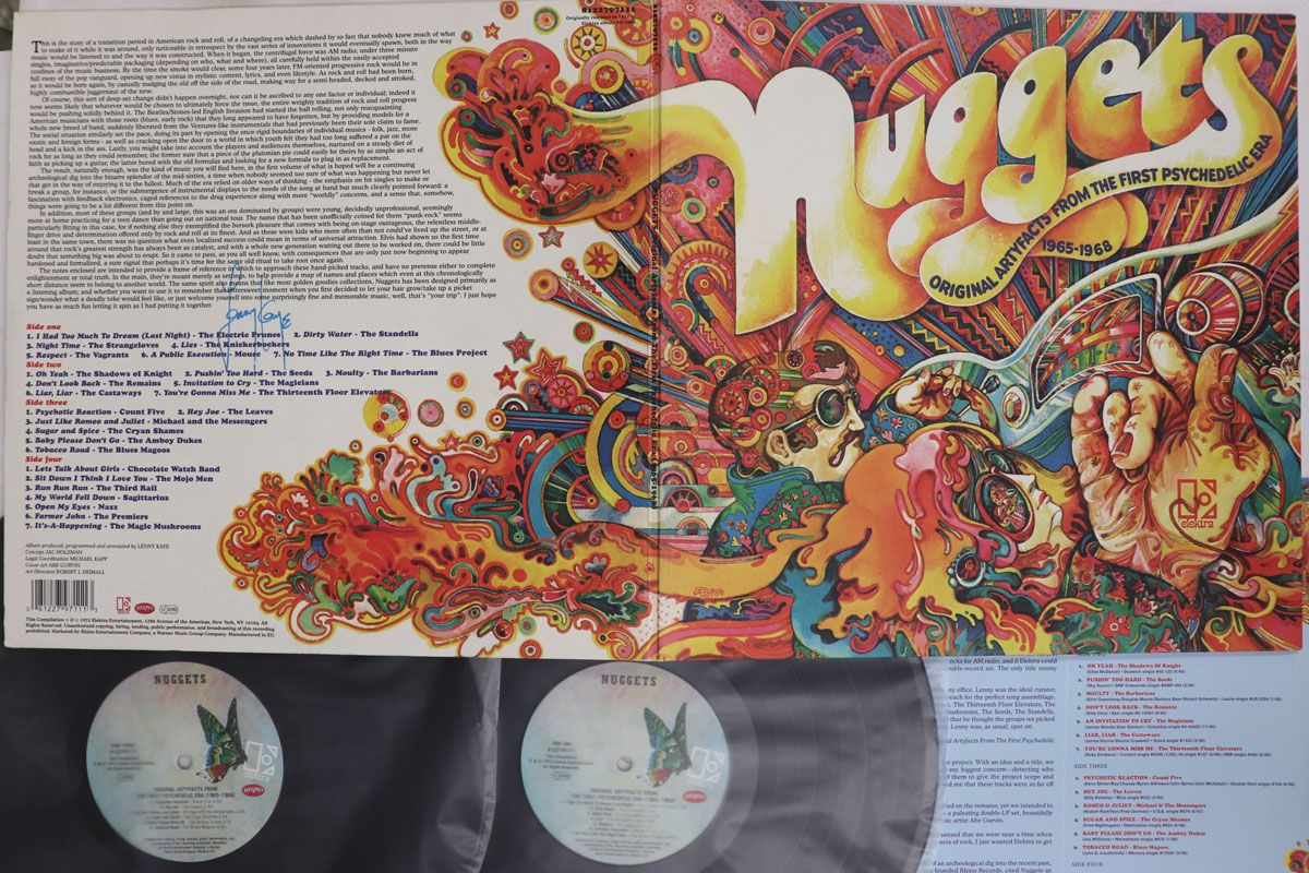 2discs LP Various Nuggets Original Artyfacts From The First Psychedel 8122797111 RHINO /00660 7,705円