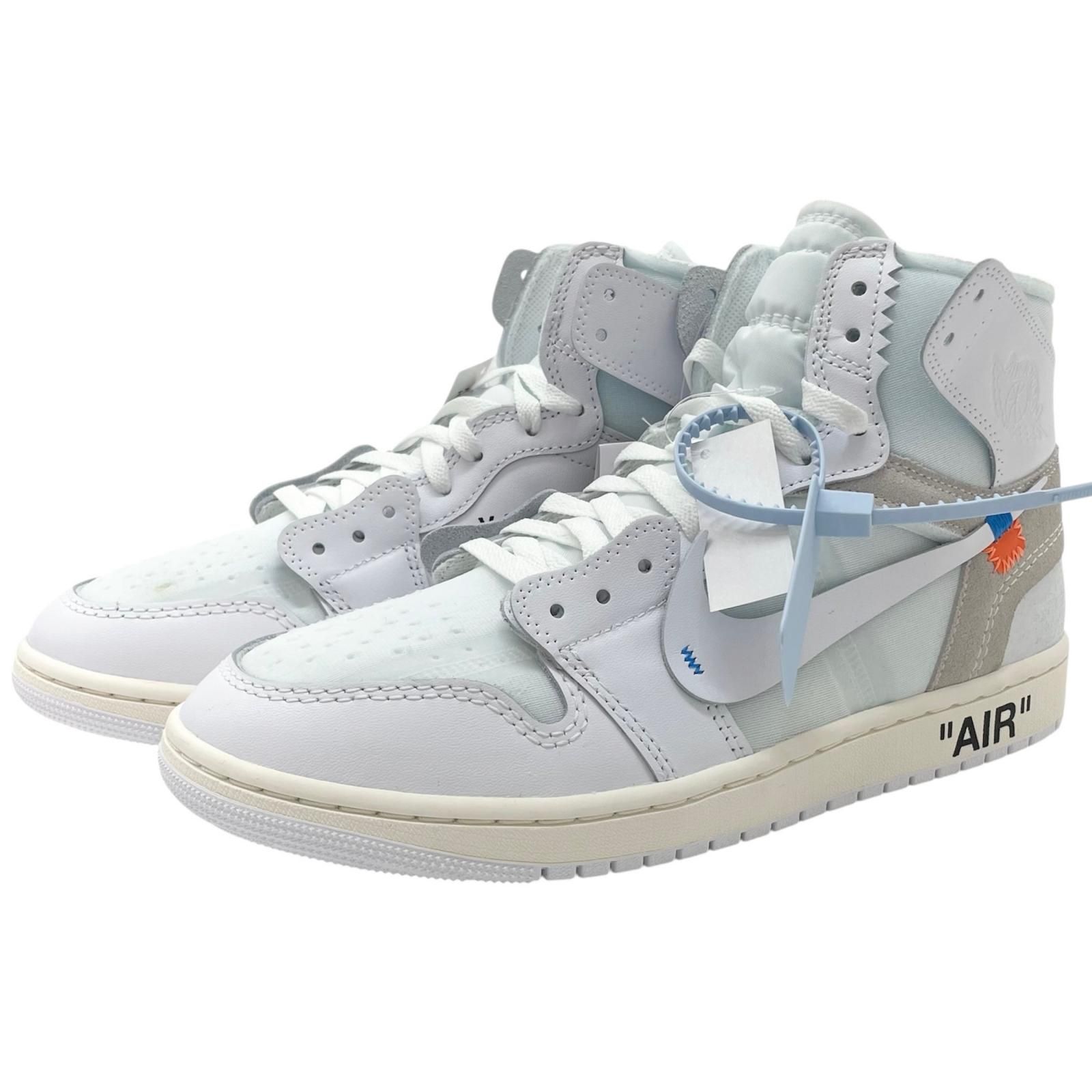 【中古】NIKE×Virgil Abloh Archive (V.A.A.) | ナイキ×ヴァージルアブローアーカイブ Air Jordan 1 Retro High OG 'Alaska' スニーカー AA3834-100 ホワイト 28cm【尾張小牧店】