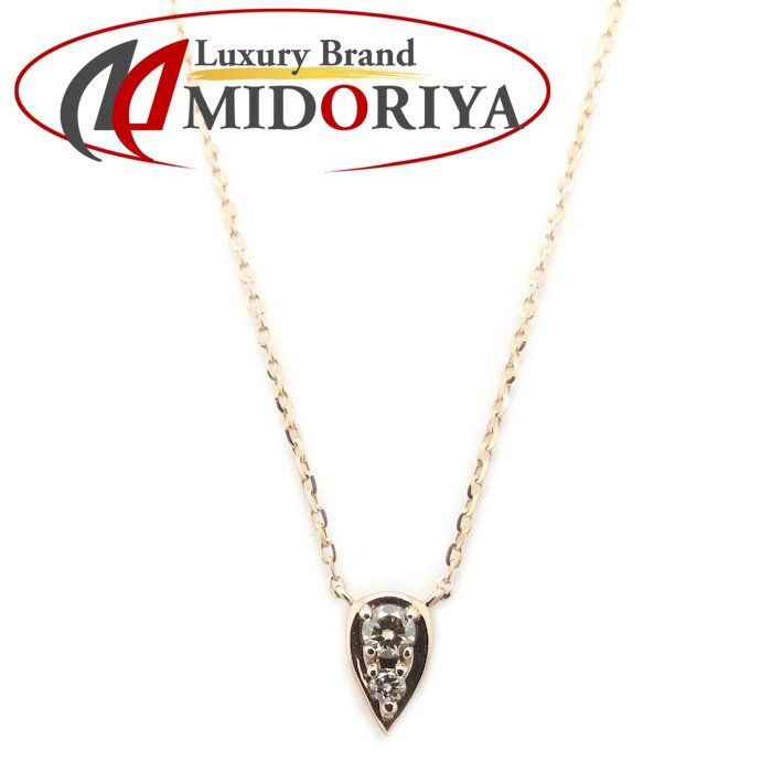 STAR JEWELRY スタージュエリー ダイヤモンド ネックレス ダイヤモンド0.04ct K10PG ピンクゴールド レディース/295861【中古】【BJ】