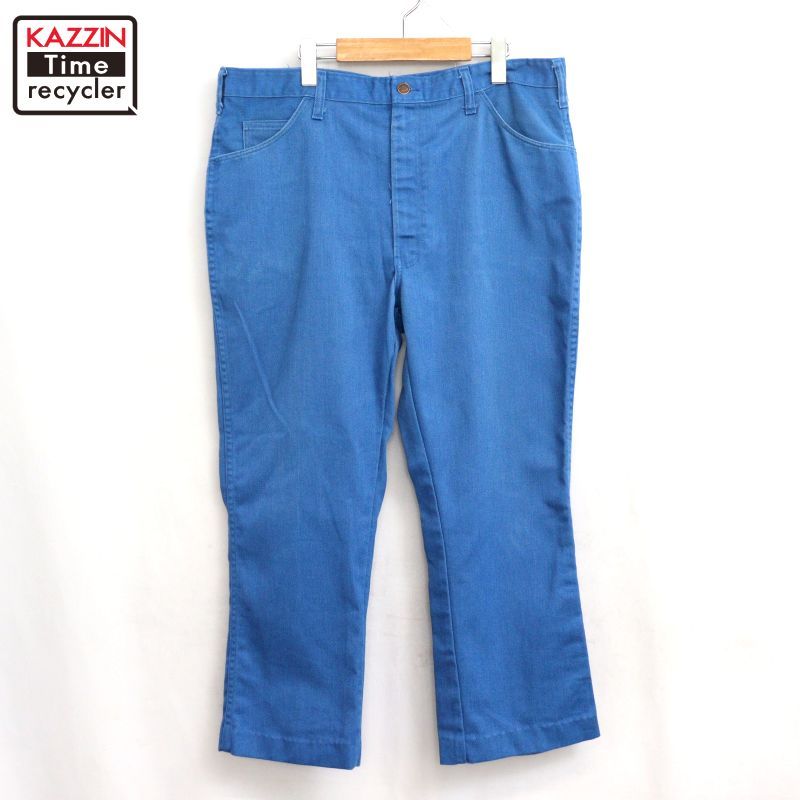 80s USA製 vintage Dickies チビタグ ツイル ワークパンツ メンズ 表記38×30サイズ 8,424円