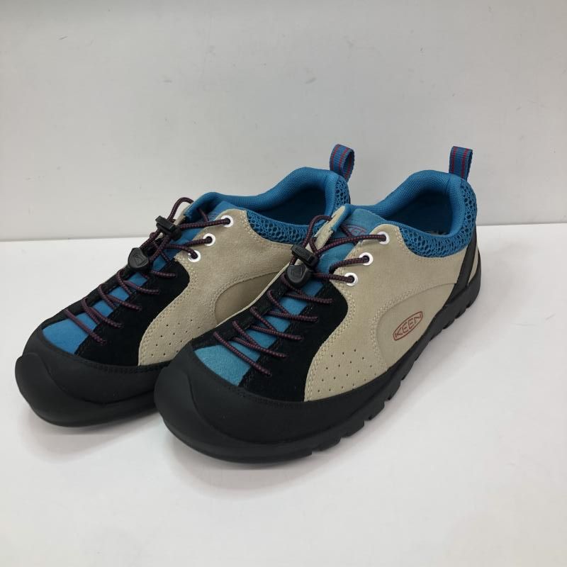 【中古】KEEN ジャスパー ロックス 27.0cm　ベージュ/ブルーグリーン/ブラック キーン[66]