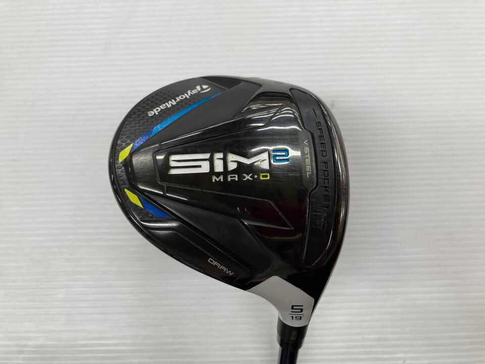 テーラーメイド　SIM2 MAX-D　19度　TENSEI BLUE TM50(SIM2)　Sフレックス　フェアウェイウッド　中古【最短即日発送】